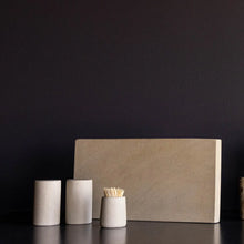 Load image into Gallery viewer, Beige Sandstone Footed Tray