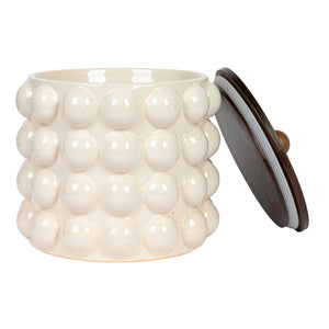 White Bubble Canister, Short