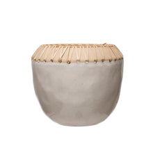 Load image into Gallery viewer, Lucas Planter with Rattan Stitching
