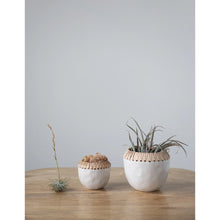 Load image into Gallery viewer, Lucas Planter with Rattan Stitching