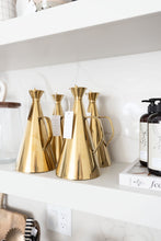 Load image into Gallery viewer, Stainless Steel Oil Cruet, Gold Finish