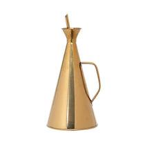 Load image into Gallery viewer, Stainless Steel Oil Cruet, Gold Finish
