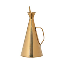 Load image into Gallery viewer, Stainless Steel Oil Cruet, Gold Finish