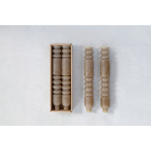 Totem Taper Candles, Unscented