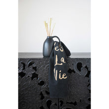 Load image into Gallery viewer, Black Nolan Vase with Handle