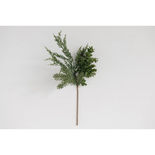 Load image into Gallery viewer, Faux Boxwood &amp; Pine Branch
