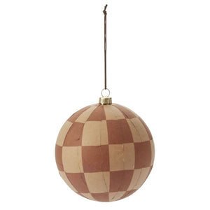 Plaid Holiday Ornament