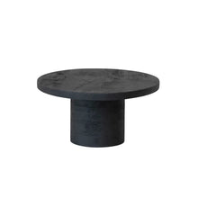 Load image into Gallery viewer, Black Mango Wood Pedestal (Hand Wash Only)
