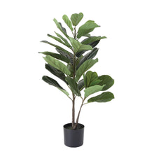 Load image into Gallery viewer, Faux Fiddle Fig Plant
