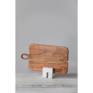 Medium Wood Notched Cutting Board