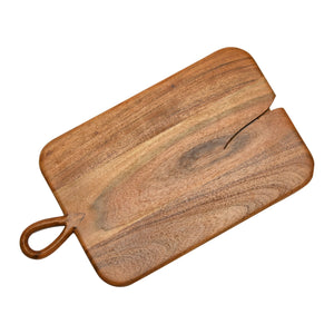 Medium Wood Notched Cutting Board