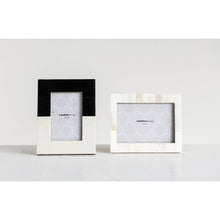 Load image into Gallery viewer, Patched Cream Resin Photo Frame
