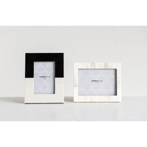 Patched Cream Resin Photo Frame