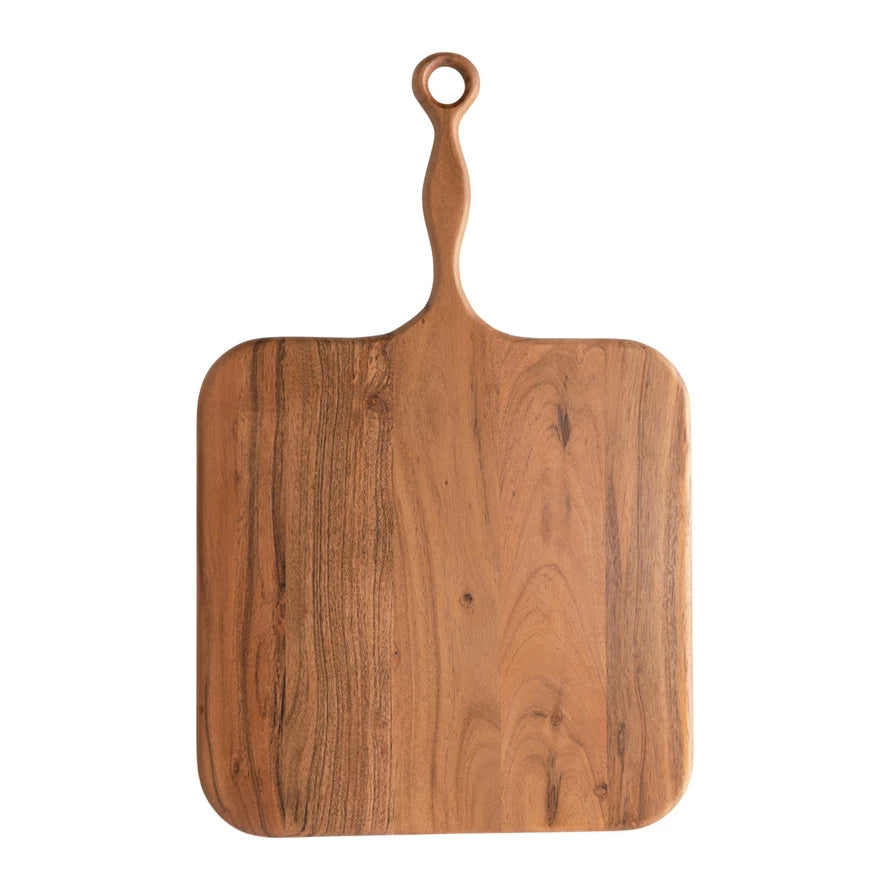 Square Cheese/Cutting Board with Handle