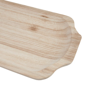 Decorative Wood Tray with Handles