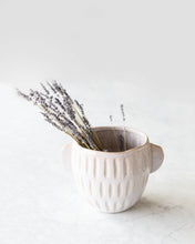 Load image into Gallery viewer, White, Reactive Glaze Stoneware Planter
