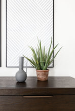 Load image into Gallery viewer, Metal Vase w/ Handle, Matte Charcoal Finish
