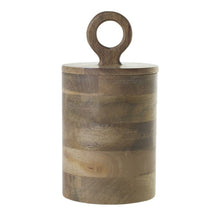 Load image into Gallery viewer, Mango Wood Canister, Large
