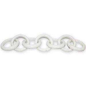 White Marble 7 Links Chain