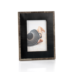 Palm Desert Chiseled Horn Photo Frame - 4" x 6"