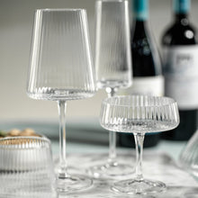 Load image into Gallery viewer, Bandol Fluted Textured Wine Glass
