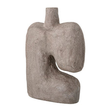 Load image into Gallery viewer, Abstract Distressed Grey Wash Vase
