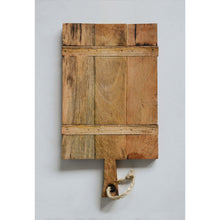Load image into Gallery viewer, Mango Wood Cheese Board w/ Rope
