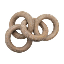 Load image into Gallery viewer, Mango Wood Chain Link, 4 Rings
