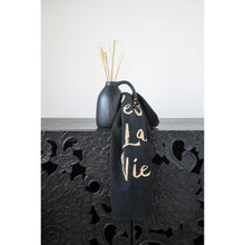 Load image into Gallery viewer, Black Nolan Vase with Handle
