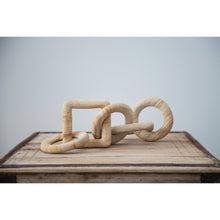 Load image into Gallery viewer, Carved Sandstone Chain Links
