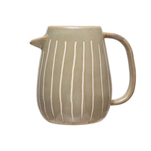 Load image into Gallery viewer, Organic Stoneware Pitcher
